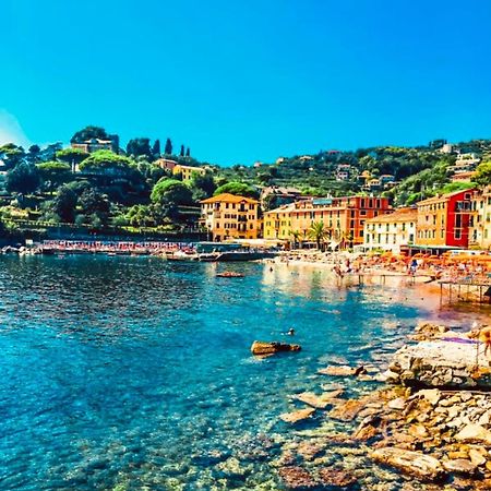Elegant House By The Sea Rapallo - 50 Meters From The Beach ,Near Portofino Bagian luar foto