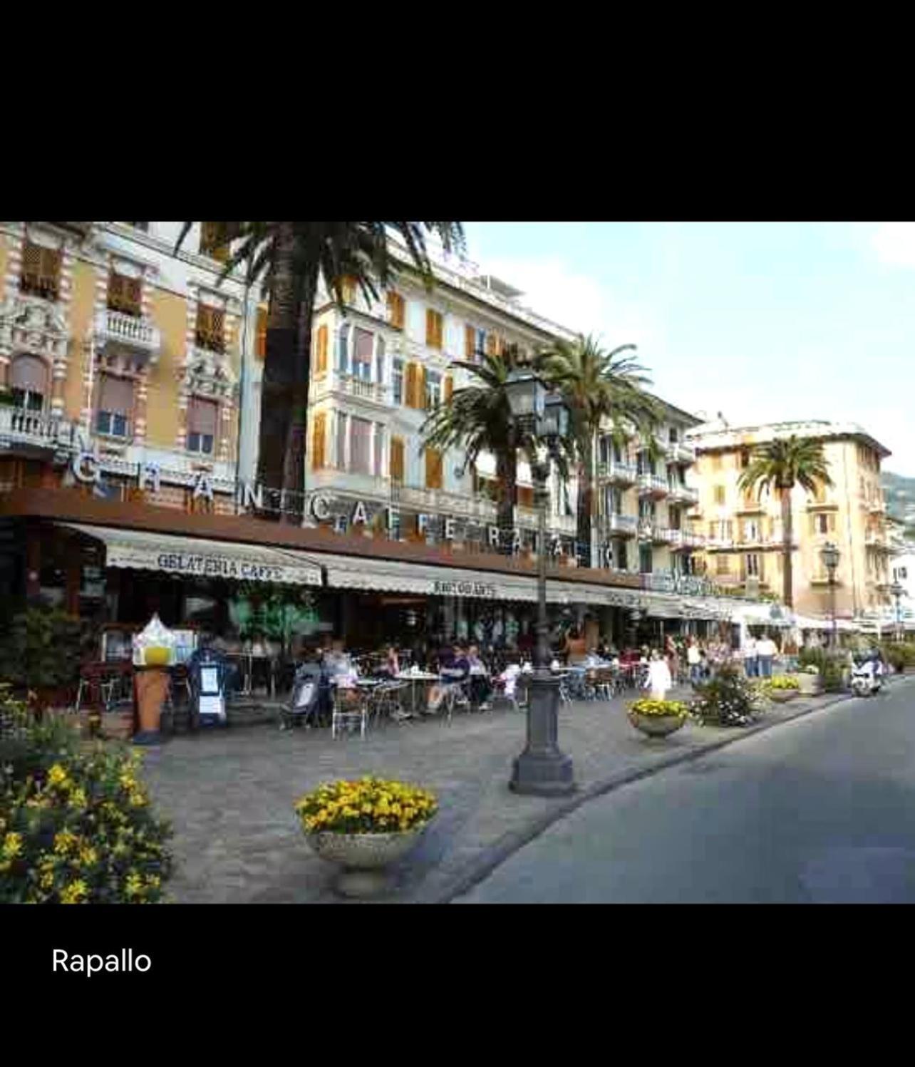 Elegant House By The Sea Rapallo - 50 Meters From The Beach ,Near Portofino Bagian luar foto