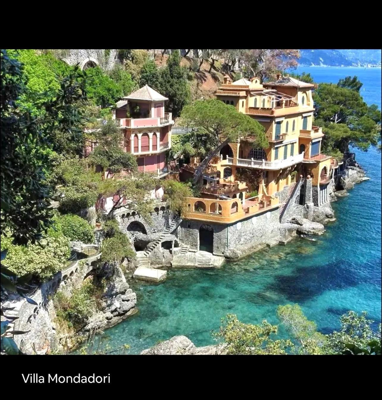 Elegant House By The Sea Rapallo - 50 Meters From The Beach ,Near Portofino Bagian luar foto